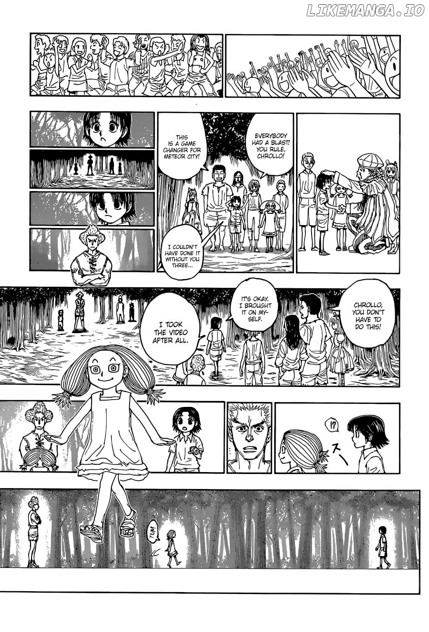 Hunter x Hunter, Chapter 396 image 14